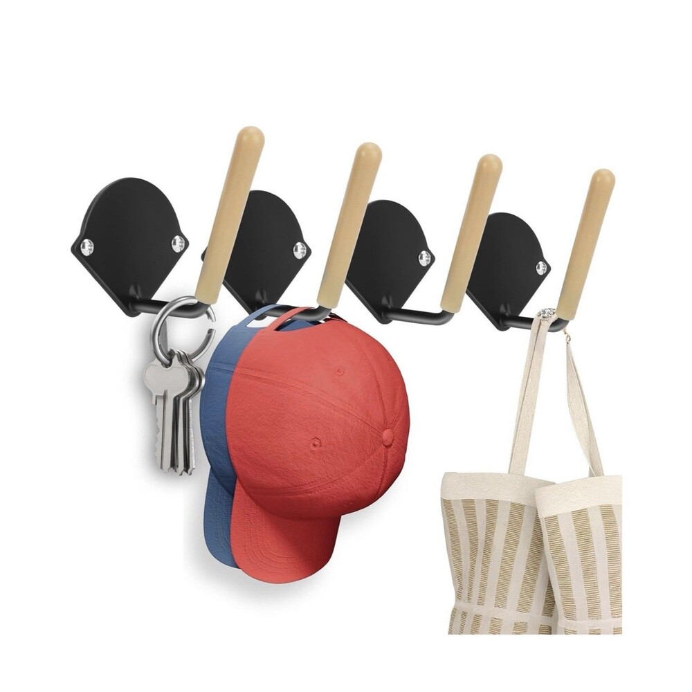 Ditind Hat Racks for Baseball Caps, 4 Pack Hat Organizer for Baseball Caps Etc